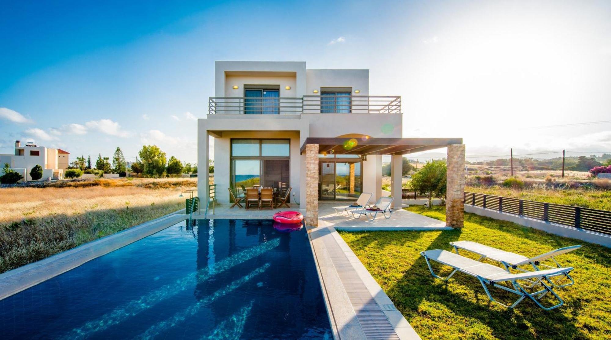 Blue Wave Villa Gennadi Exteriör bild